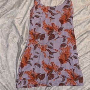 Kimchi Blue lilac and orange floral dress
